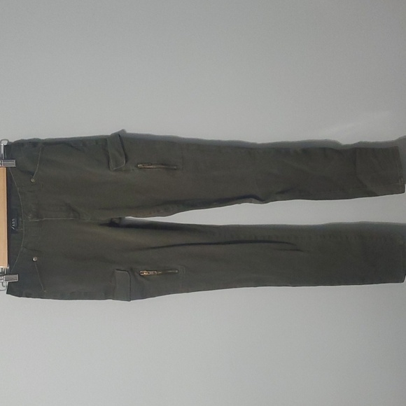 A.B.S. by Allen Schwartz pants womens size 26 green cargo pant - Picture 1 of 9